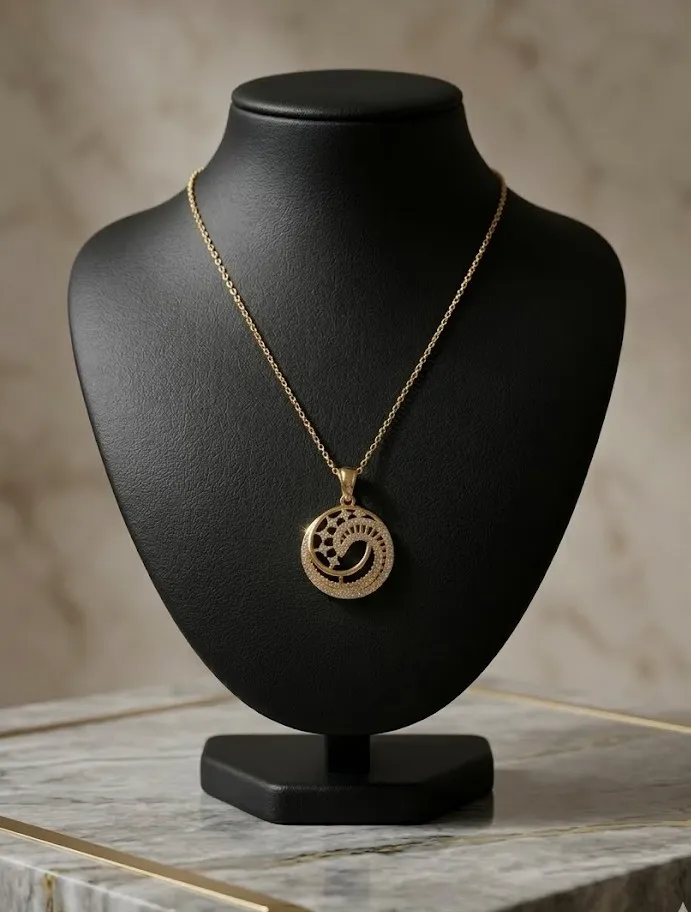 Celestial Swirl AD Star Pendant