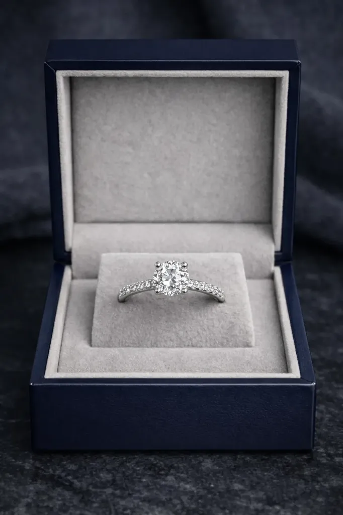 Classic Solitaire AD Promise Ring