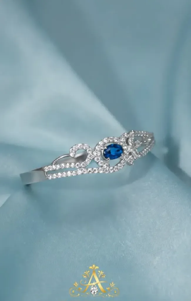 Luxe AD Blue Sapphire Bracelet